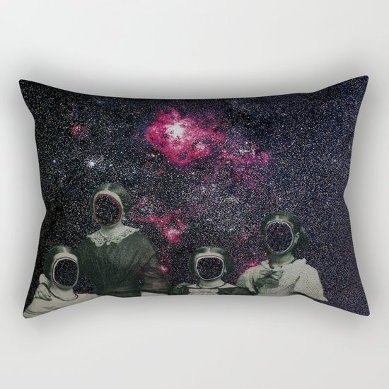 Untergang · Der Blick ins Universum Rectangular Pillow