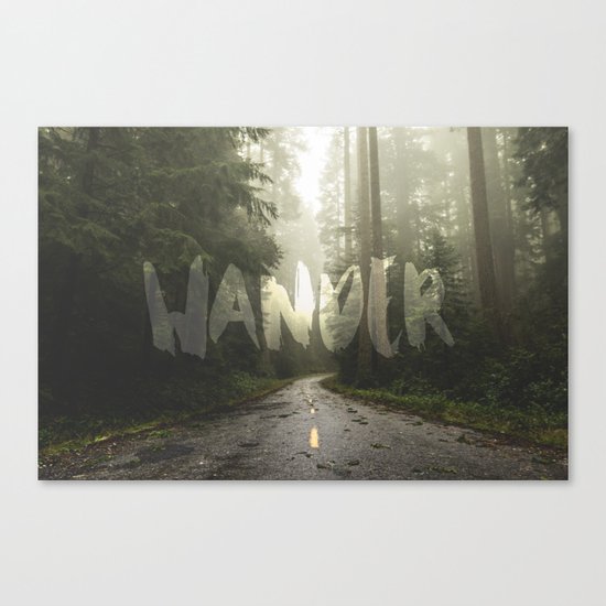 WANDER Canvas Print