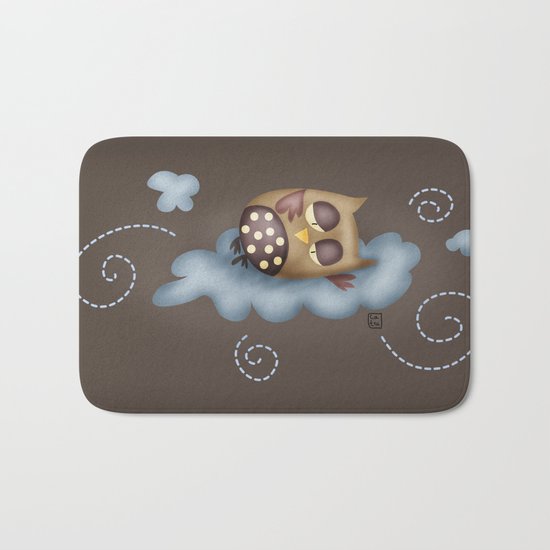 Owl Bath Mat