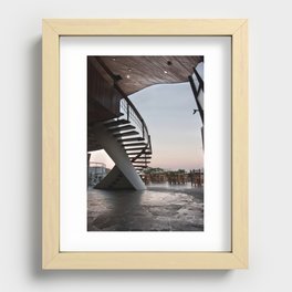 Sunrise from the Club Tachira in Caracas Recessed Framed Print