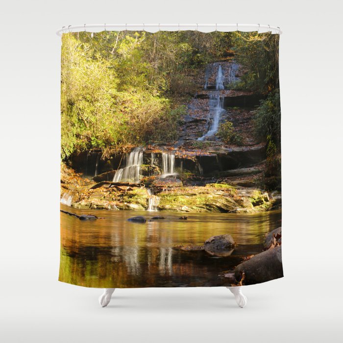 Waterfall Shower Curtain