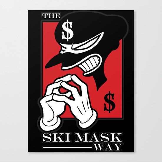 The Ski Mask Way Canvas Print