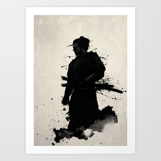Samurai Art Print