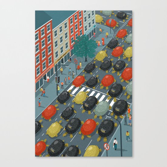 Rush Hour Canvas Print
