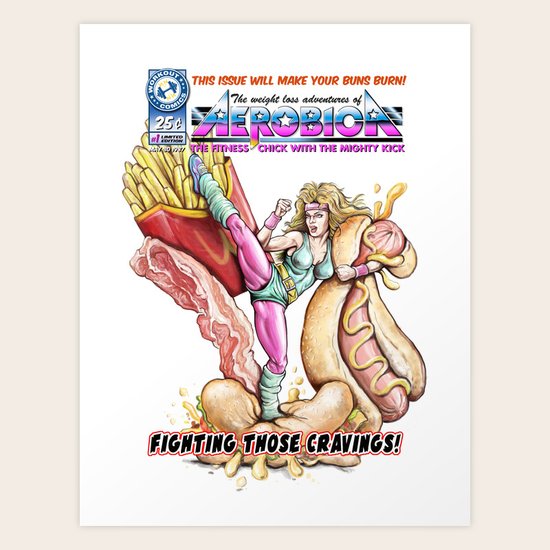 Aerobica Art Print