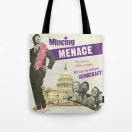 The Mincing Menace Tote Bag