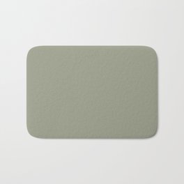 Pastel Sage Green Solid Color Pairs To Dunn & Edwards Flagstone Quartzite DET517 Badematte
