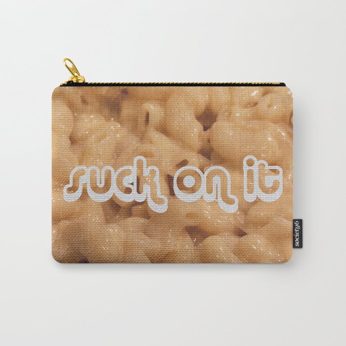 Suck on it (Macaroni & Cheese Edition) Carry-All Pouch