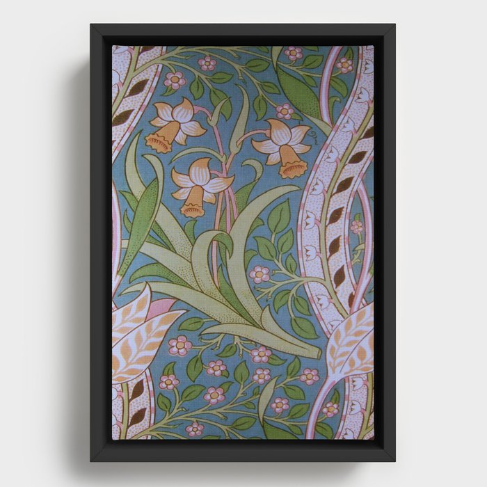 William Morris Framed Canvas