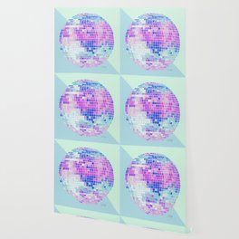 Disco Ball – Indigo Wallpaper
