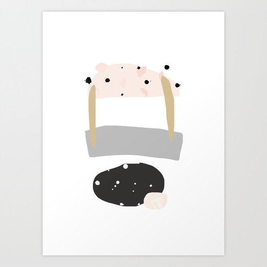 kesäkeinussa Art Print