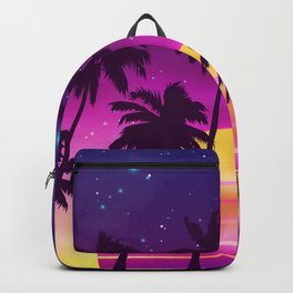 Incredibly Vibrant Sunset Backpack