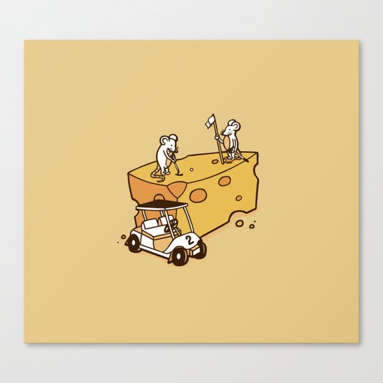 Par Cheesy Canvas Print