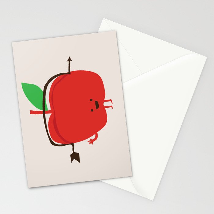 The Apple And The Arrow Stationery Cards By Budikwan Society6