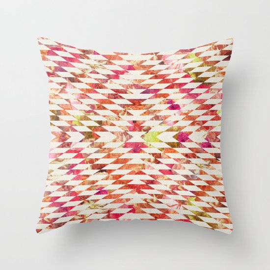 FLORAL EXPLOSION Throw Pillow