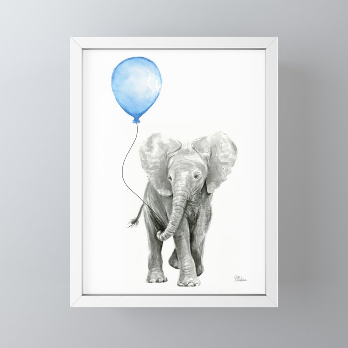Baby boy elephant deals room decor