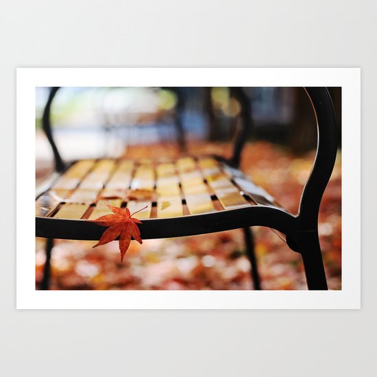 Holding on... Art Print