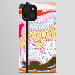 Abstract Wavy Colorful Baloons I.  iPhone Wallet Case