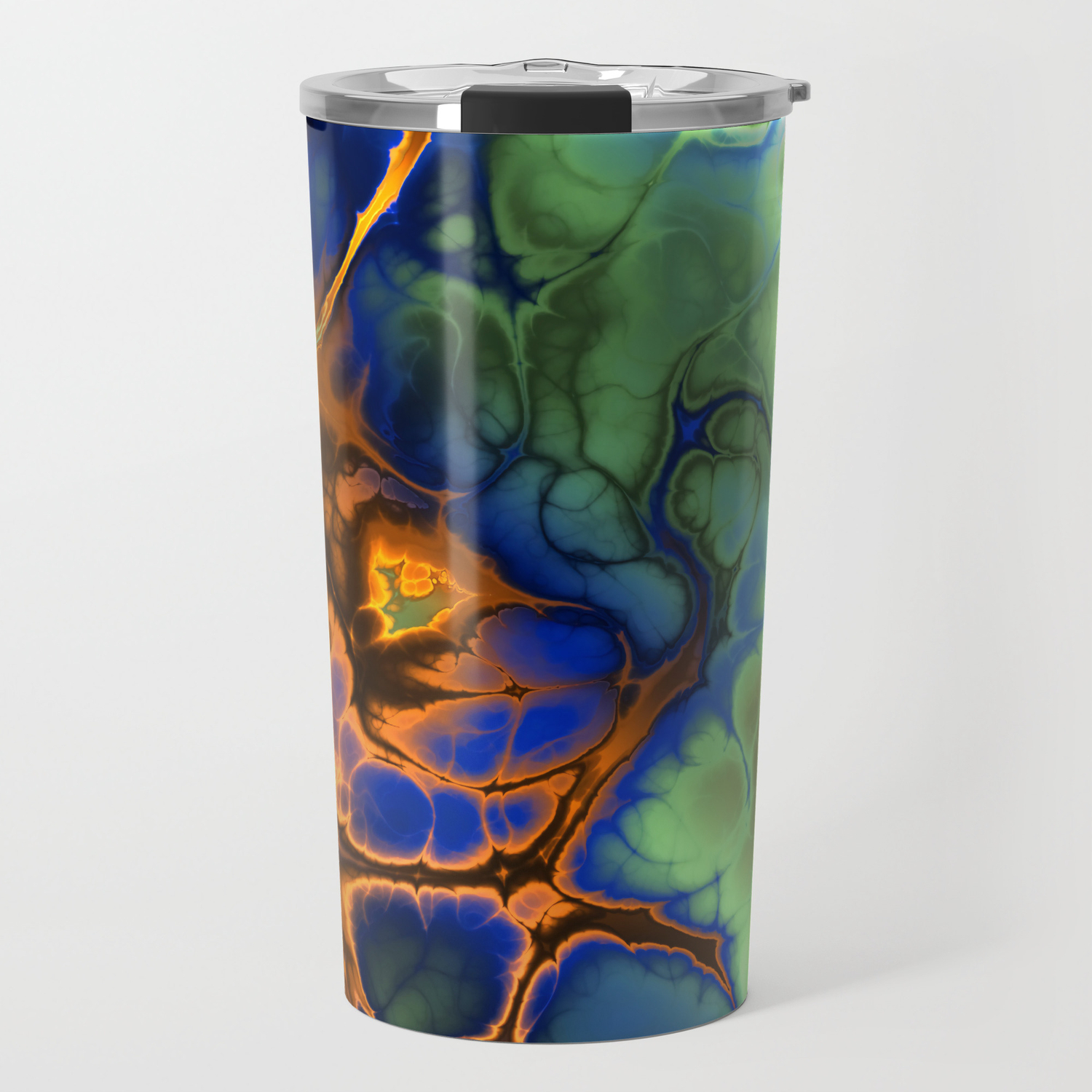 Trippy Art Psychedelic Galaxy Travel Mug By Meganmorrisart Society6