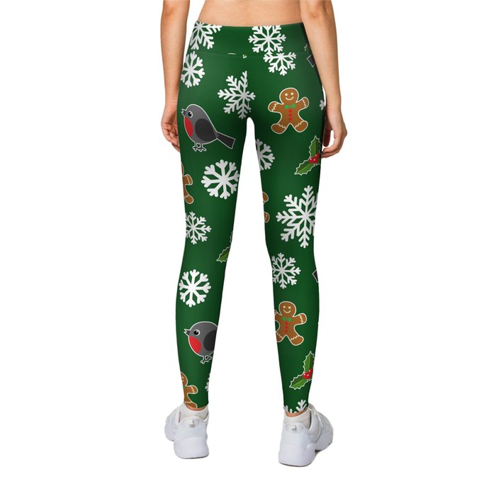 Christmas top pattern leggings