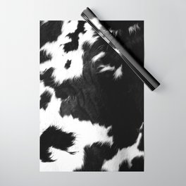 Rustic Cowhide Wrapping Paper