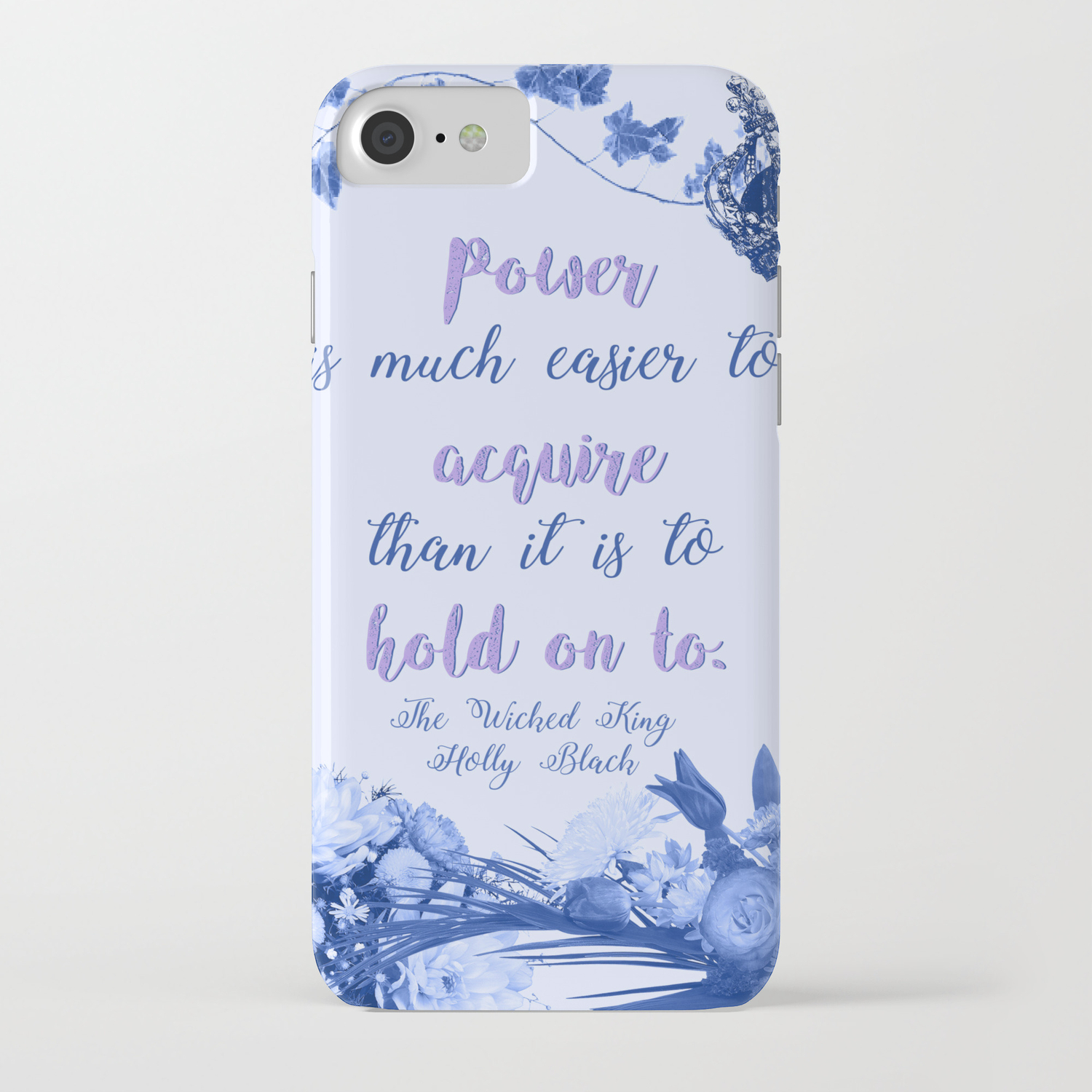 Power The Wicked King Inspired Iphone Case By Luchiahoughton Society6