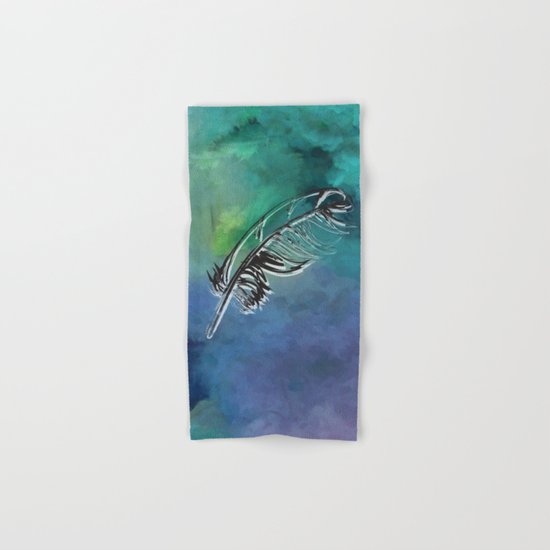Flying Feather Hand & Bath Towel