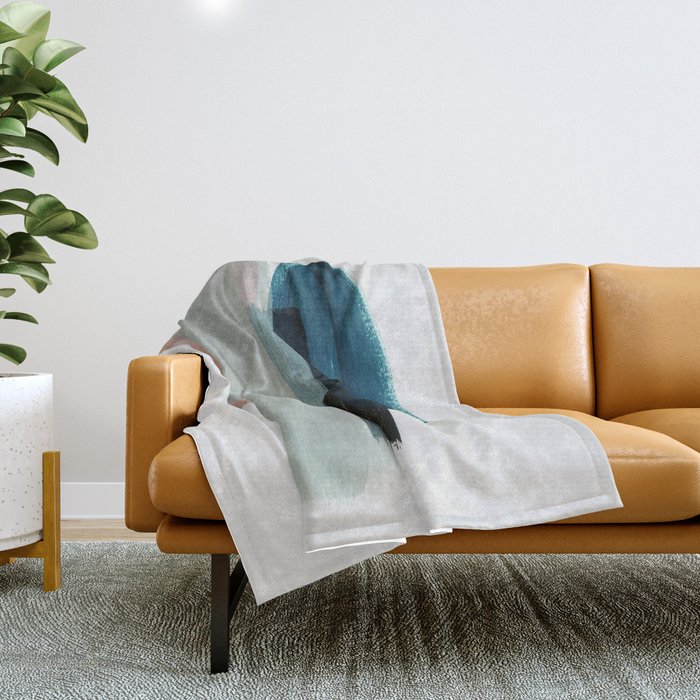 minimalism 12 Throw Blanket