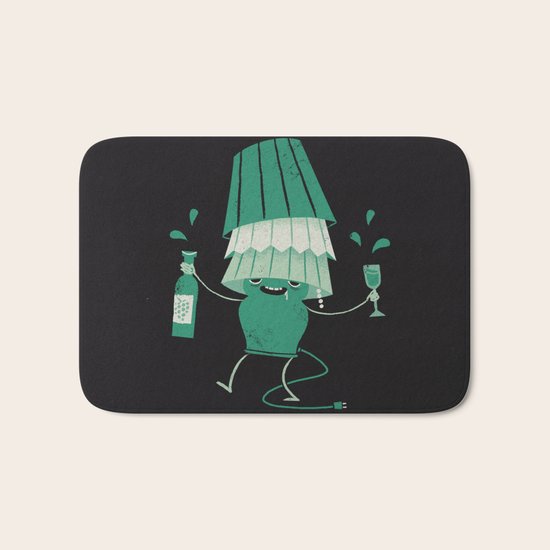 Lights Out Bath Mat