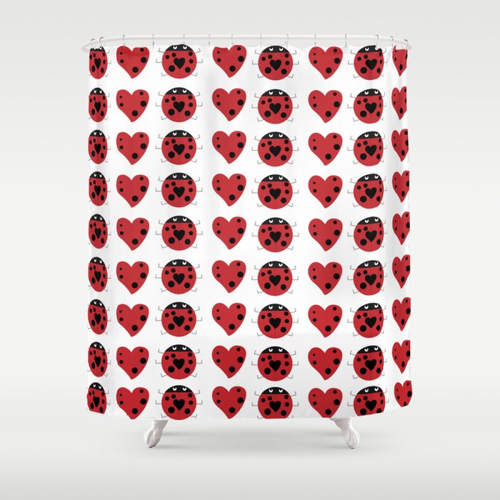 Ladybug Shower Curtain By Ameg Society6