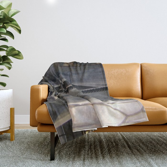 The Waiting Throw Blanket