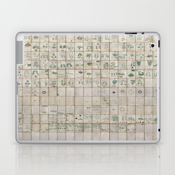 The Complete Voynich Manuscript - Natural Laptop & iPad Skin