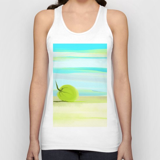 tropic beach Unisex Tank Top