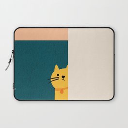 Little_Cat_Cute_Minimalism Laptop Sleeve