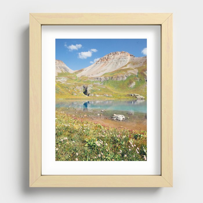 Ice Lake, Colorado Recessed Framed Print