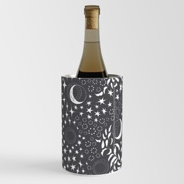 Moon Among the Stars - Dark Grey Celestial Wine Chiller