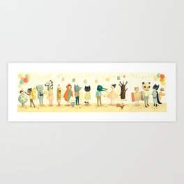 The Costume Party by Emily Winfield Martin Art Print