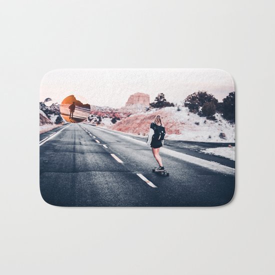 chase your dreams 2 Bath Mat