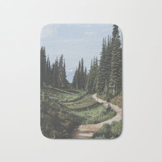 Mountain Trail Bath Mat