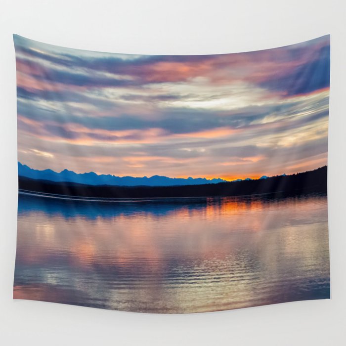 EVENING GLORY Wall Tapestry