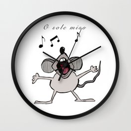 Signor John Mouse Wall Clock