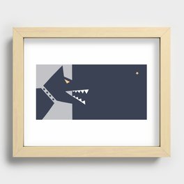 wolf Recessed Framed Print