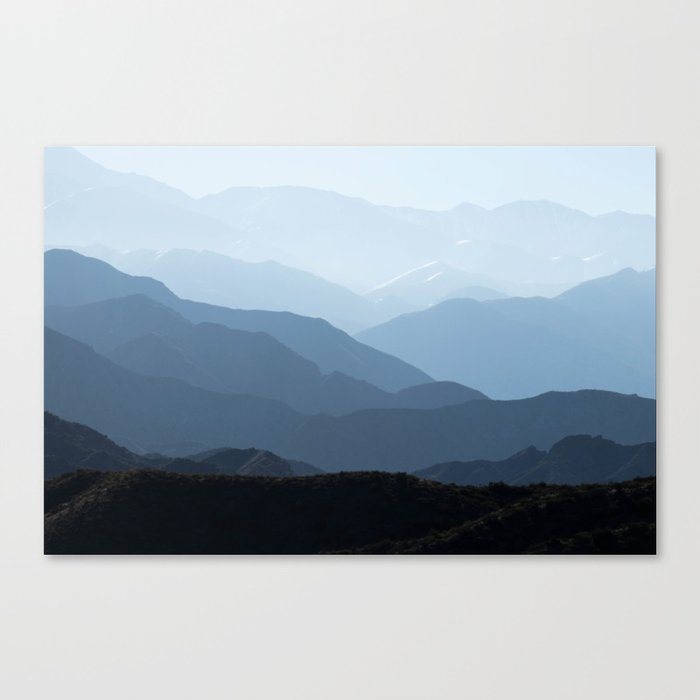 Andes mountains. Canvas Print