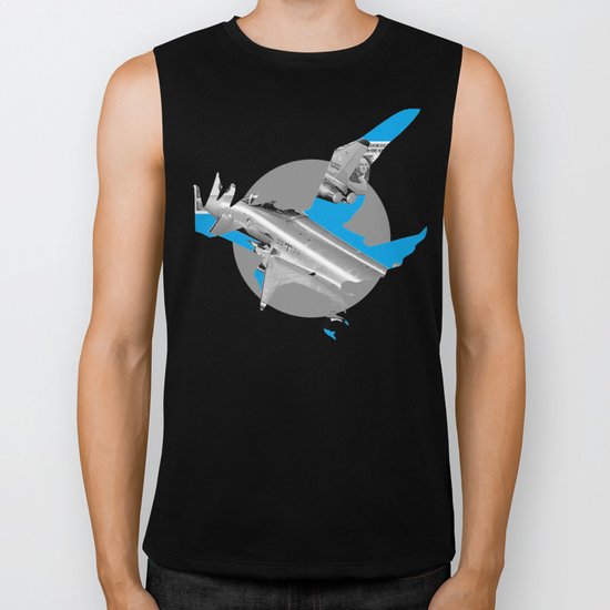Blue Bomber Bird · StahlHart Biker Tank
