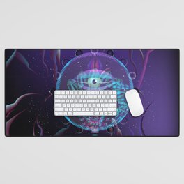 Eye in the abyss Desk Mat