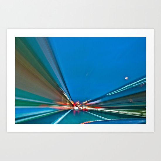 City Lights III Art Print