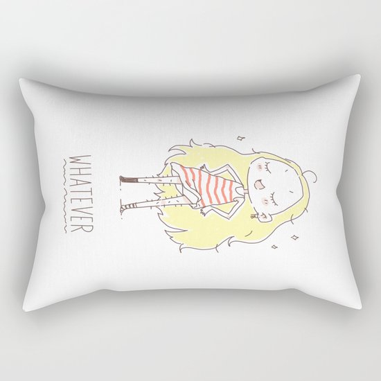 Whatever Rectangular Pillow