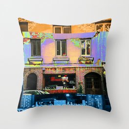 Stonewall, Christopher Street, Greenwich Village, NYC, NY Throw Pillow