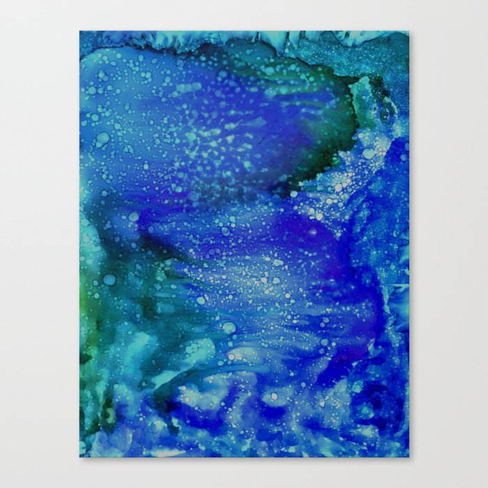 Aurora Galaxy Canvas Print By Camelsheepcreations Society6