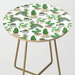 Teacup Plants Side Table